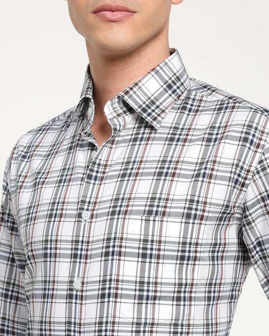 Harrington Plaid Twill Shirt