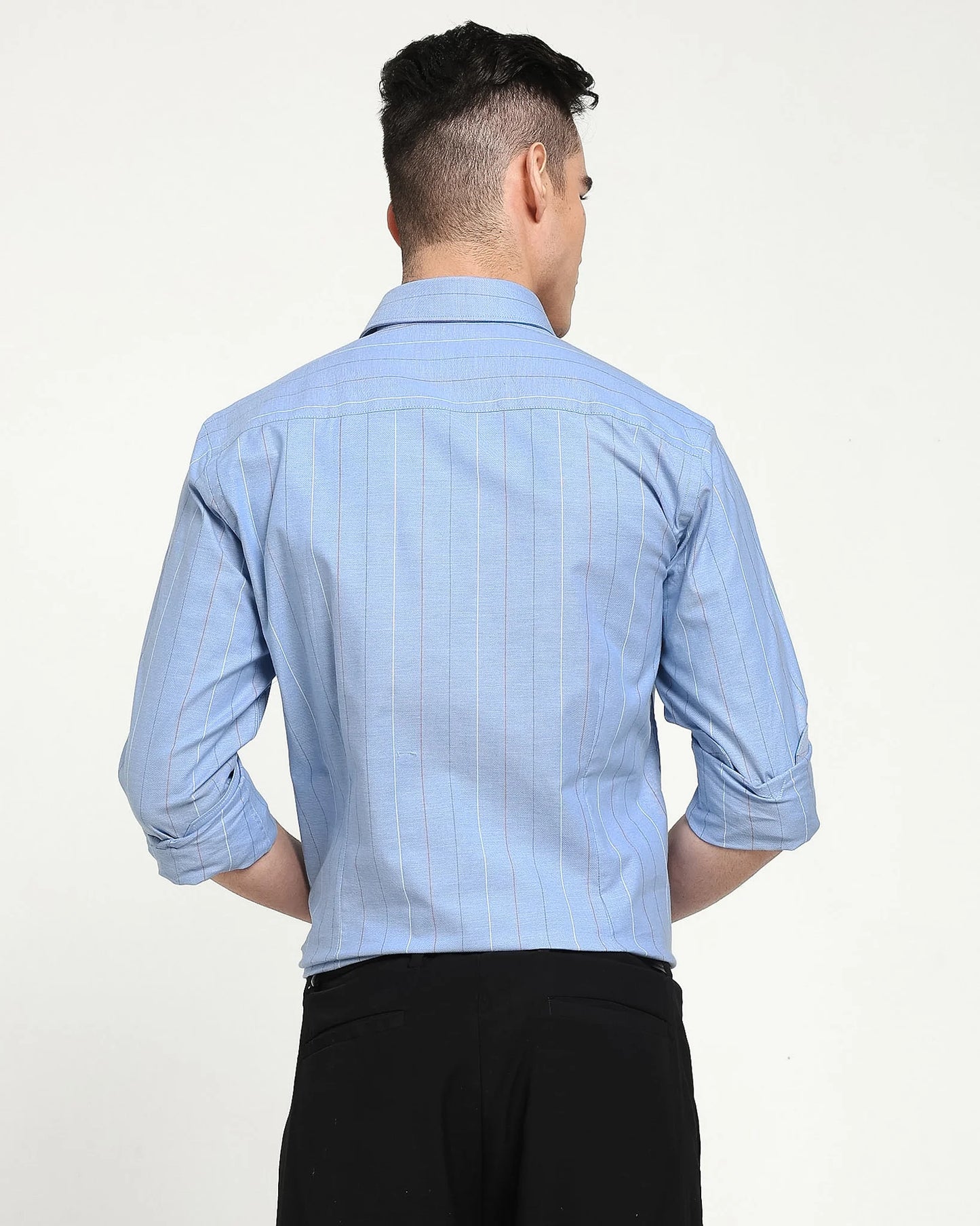 Larkspur Oxford Stripe Shirt