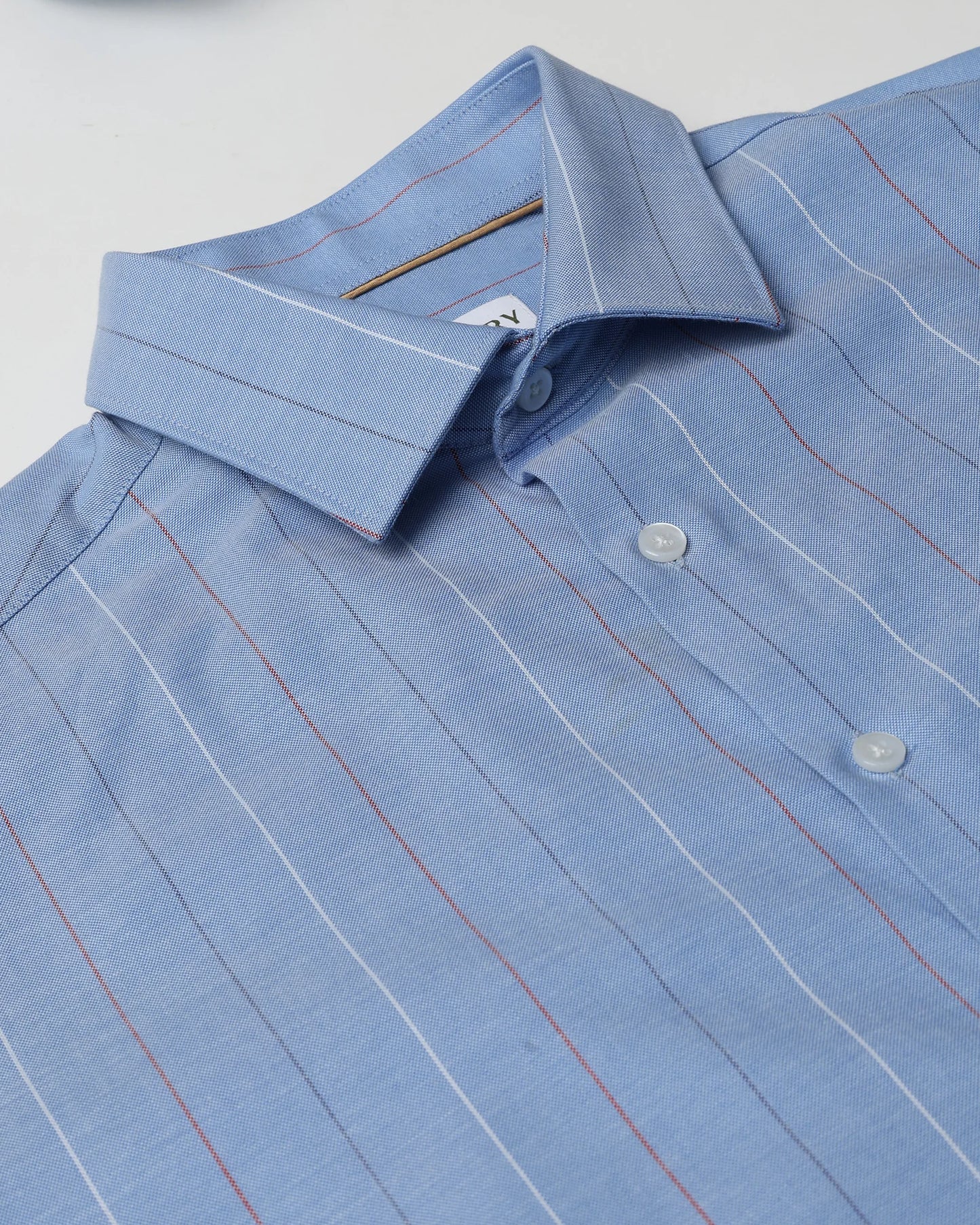 Larkspur Oxford Stripe Shirt