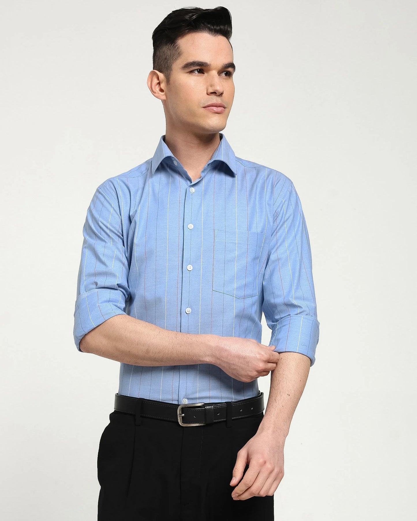 Larkspur Oxford Stripe Shirt