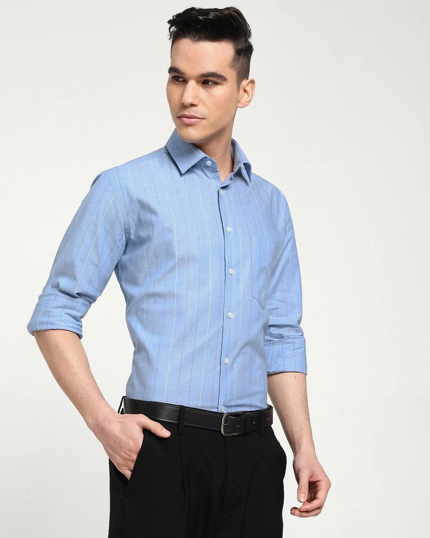 Larkspur Oxford Stripe Shirt