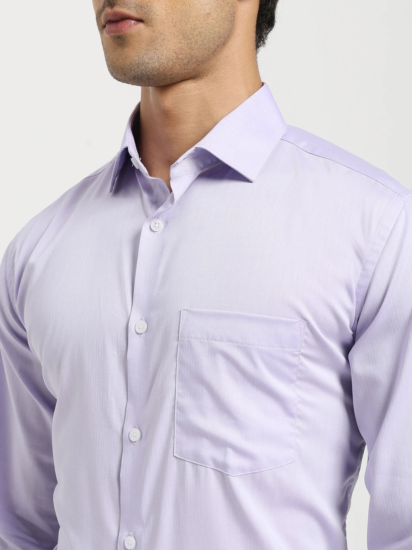 Mauve Herringbone Shirt