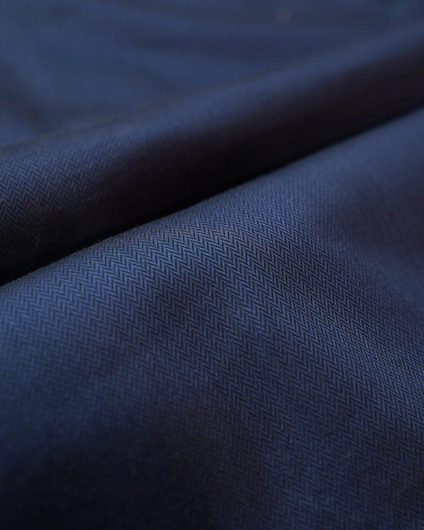 Midnight Chevron Herringbone Shirt