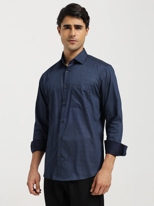 Midnight Mosaic Printed Shirt