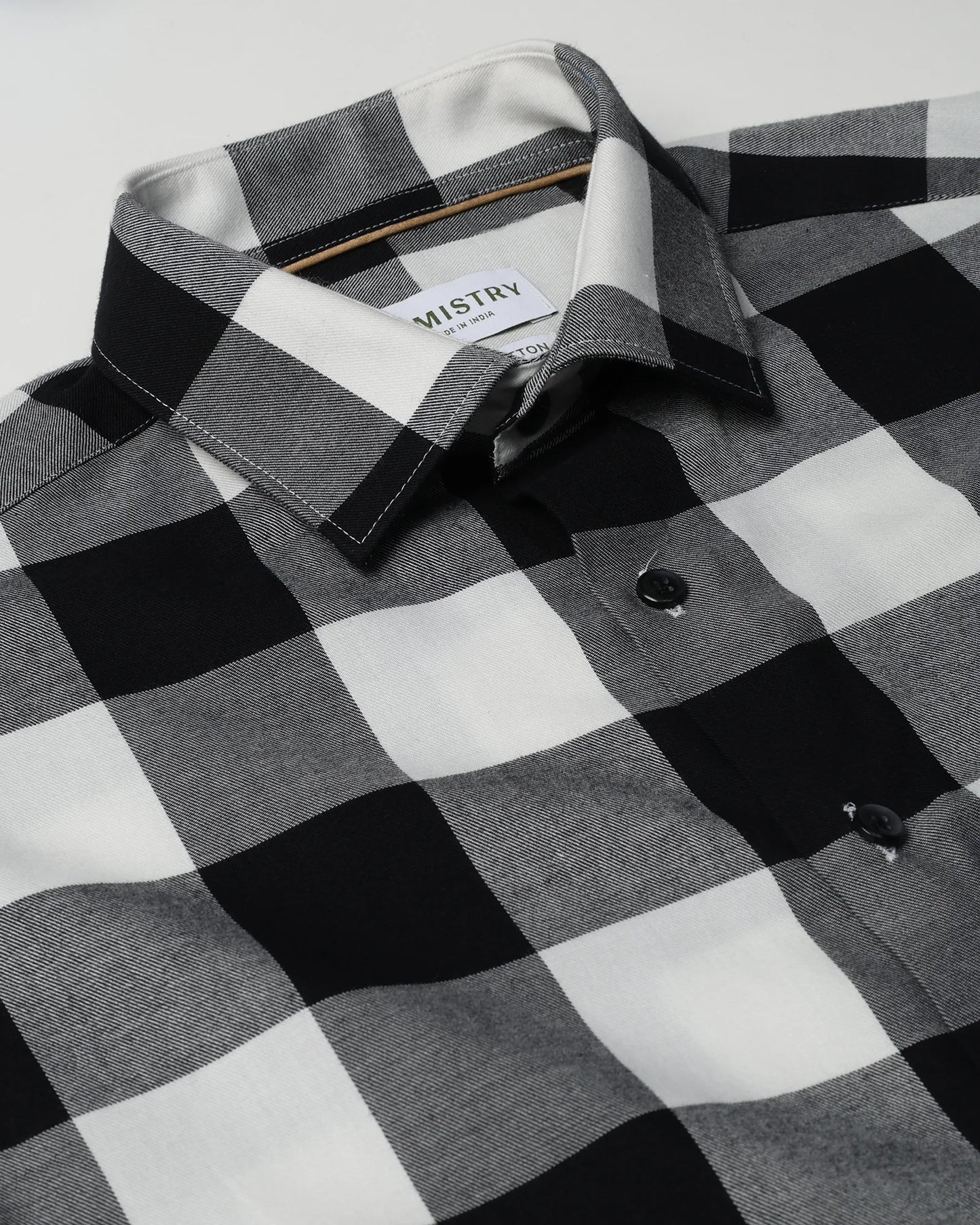 Monolith Graph Check Twill Shirt