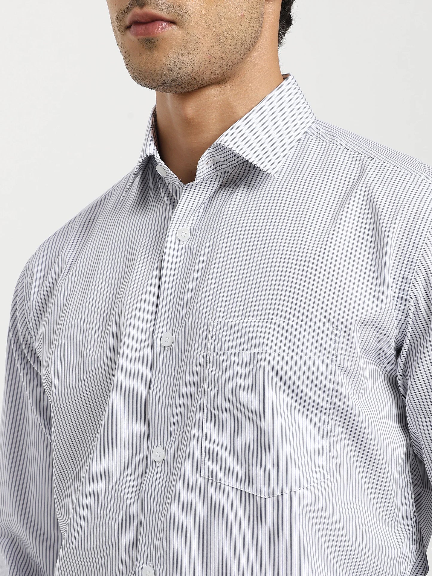 Nautica Herringbone Stripe Shirt