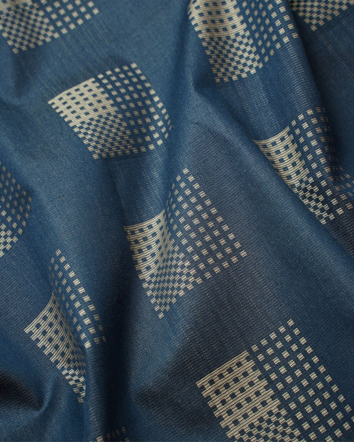 Neel Geometric Giza Cotton Short Kurta