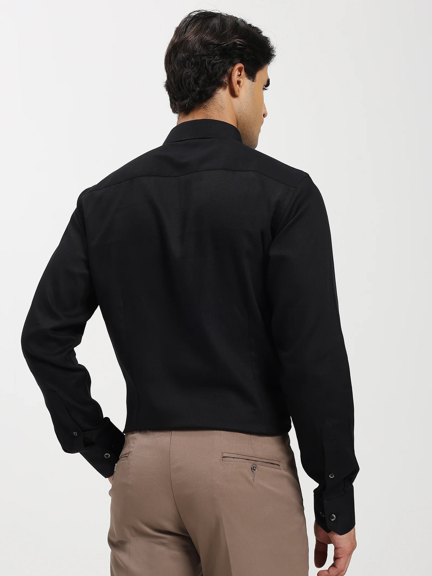 Noir Dobby Classic Shirt