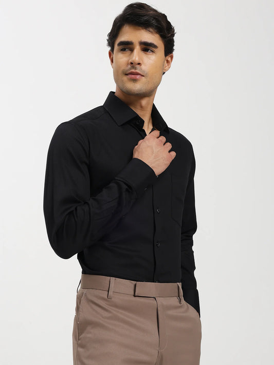 Noir Dobby Classic Shirt