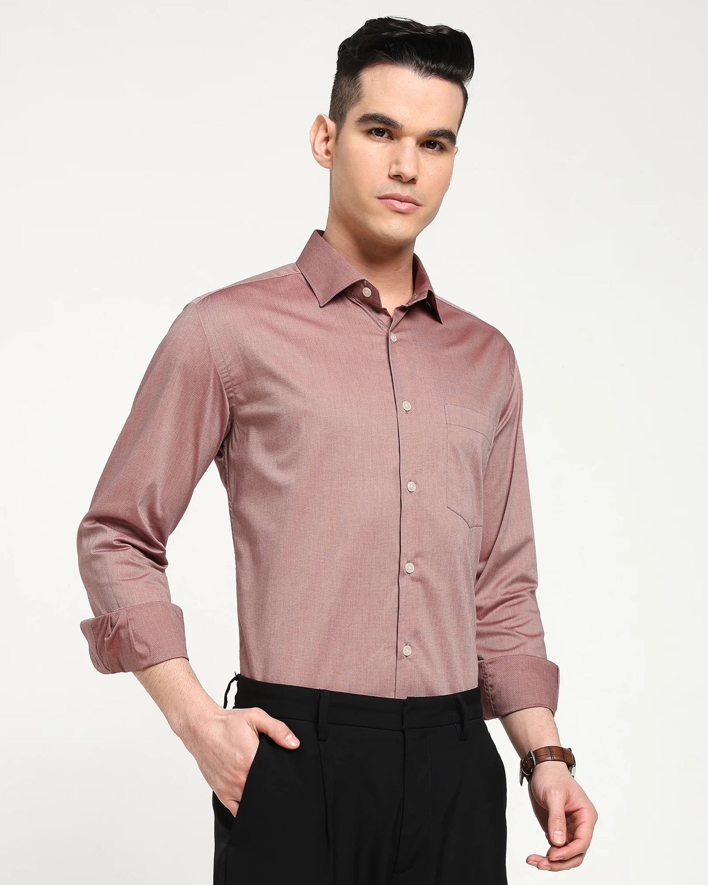 Rosewood Geo Dobby Shirt