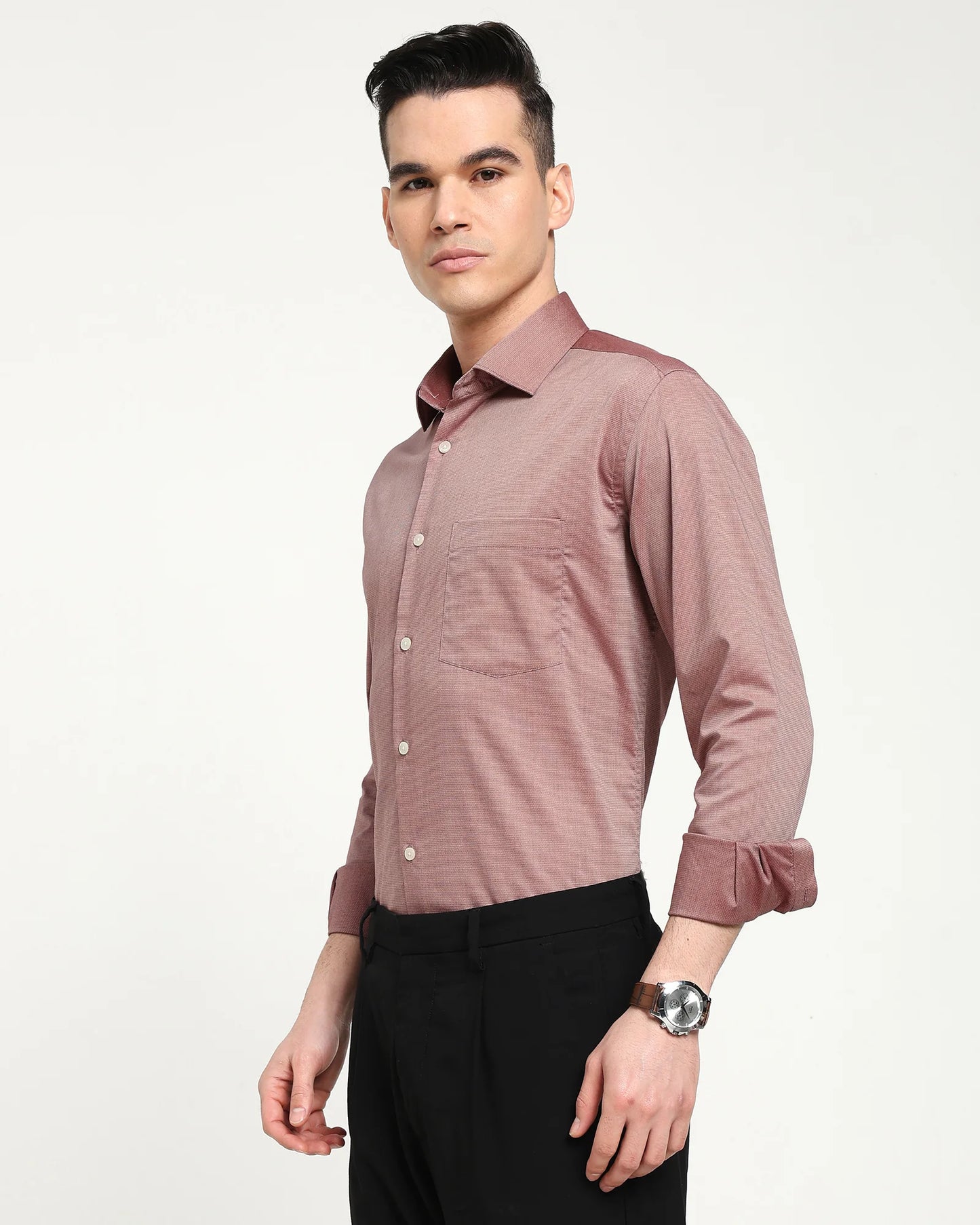 Rosewood Geo Dobby Shirt