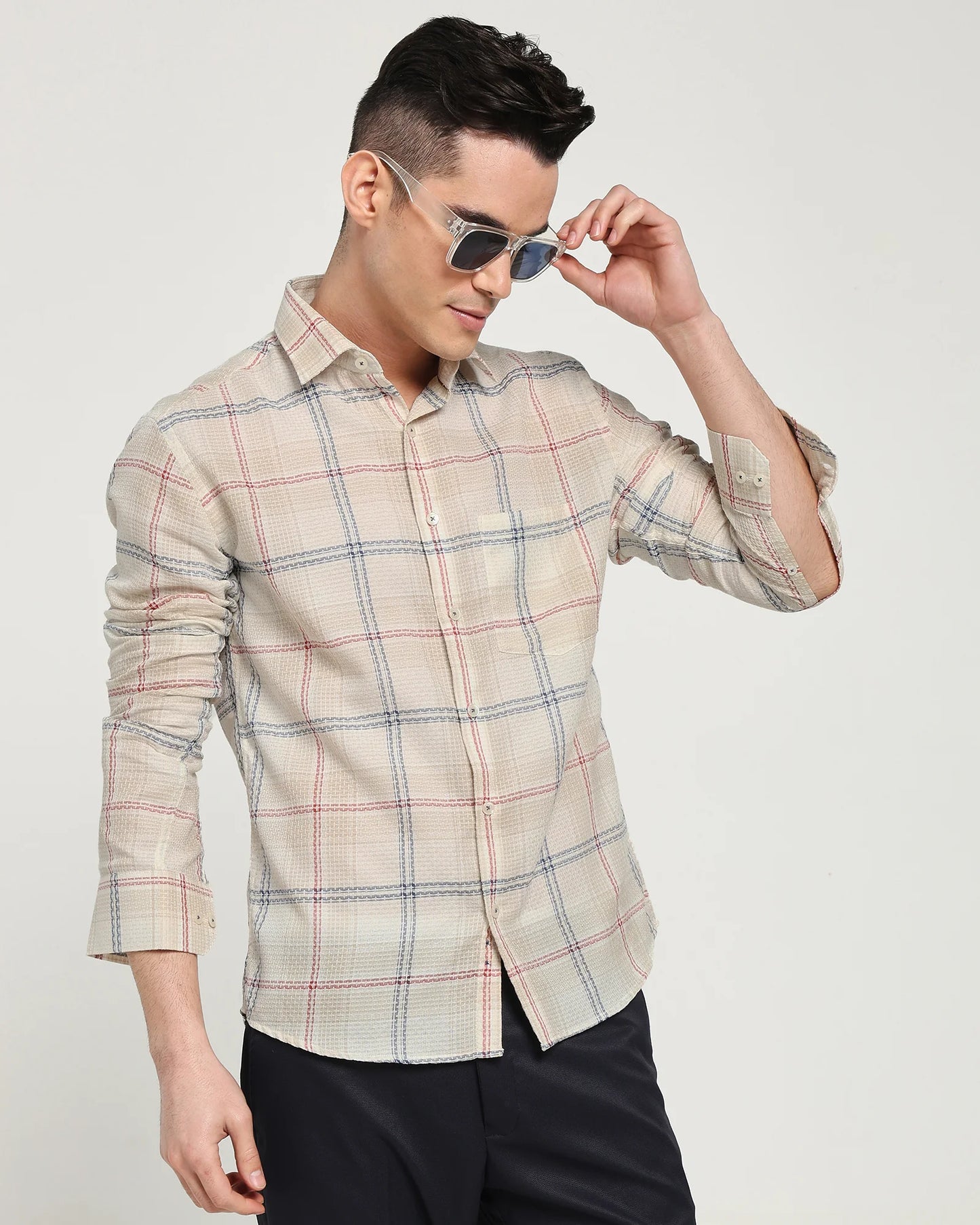 Sandrift Window Check Shirt