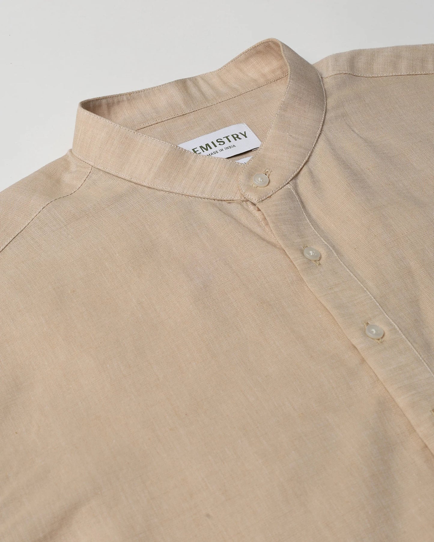Sundune Cotton Linen Short Kurta