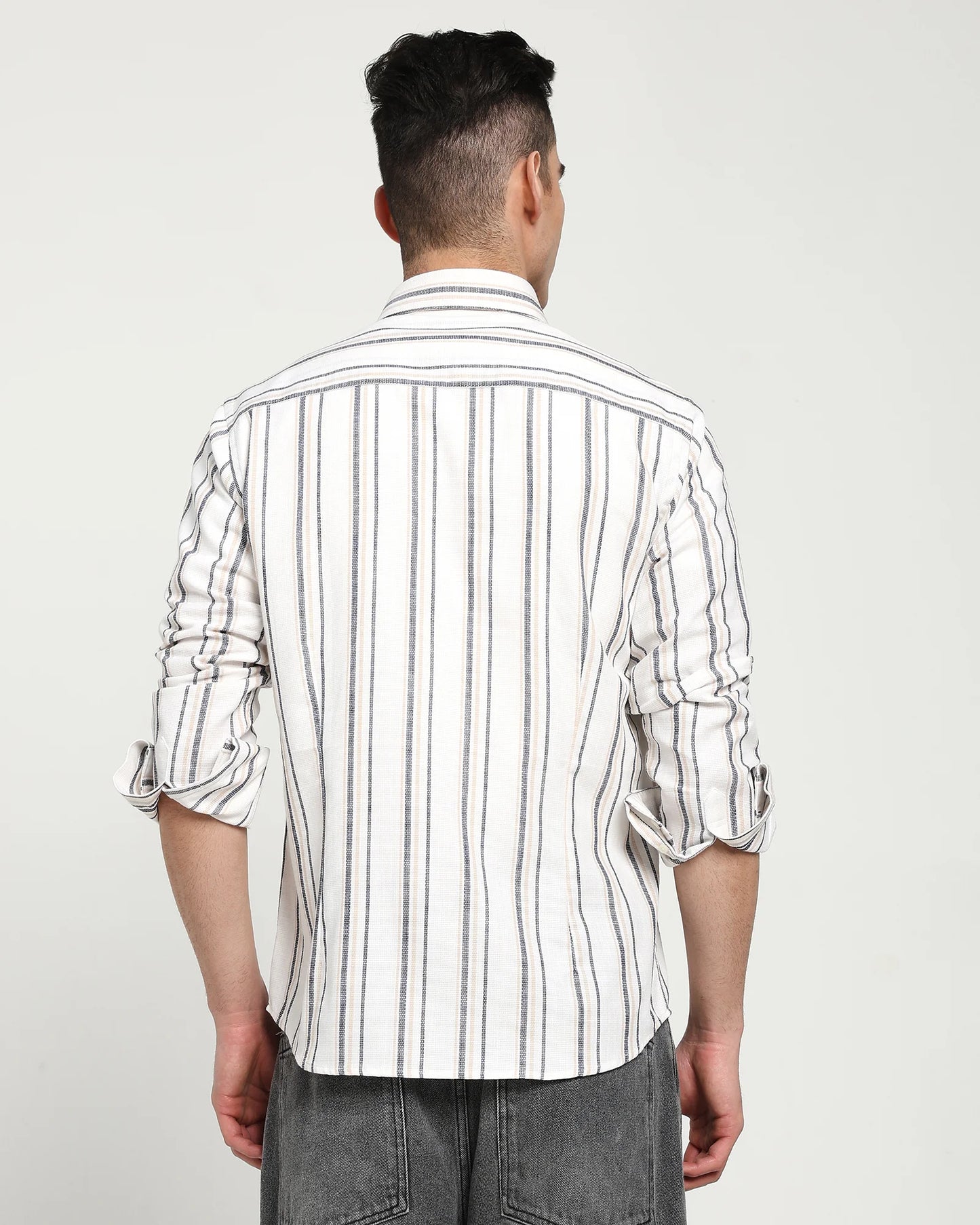 Weston Multi-Stripe Dobby Shirt