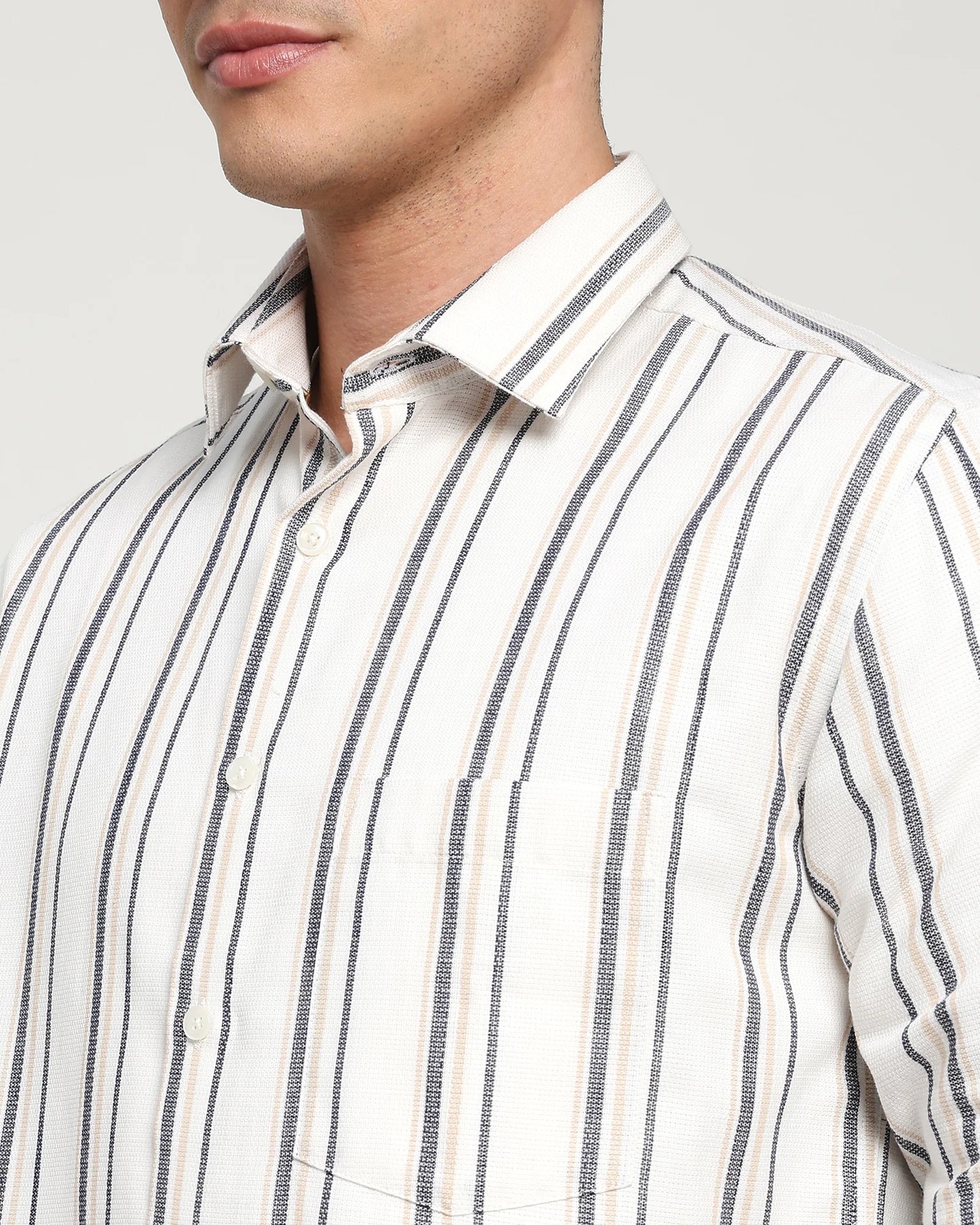 Weston Multi-Stripe Dobby Shirt