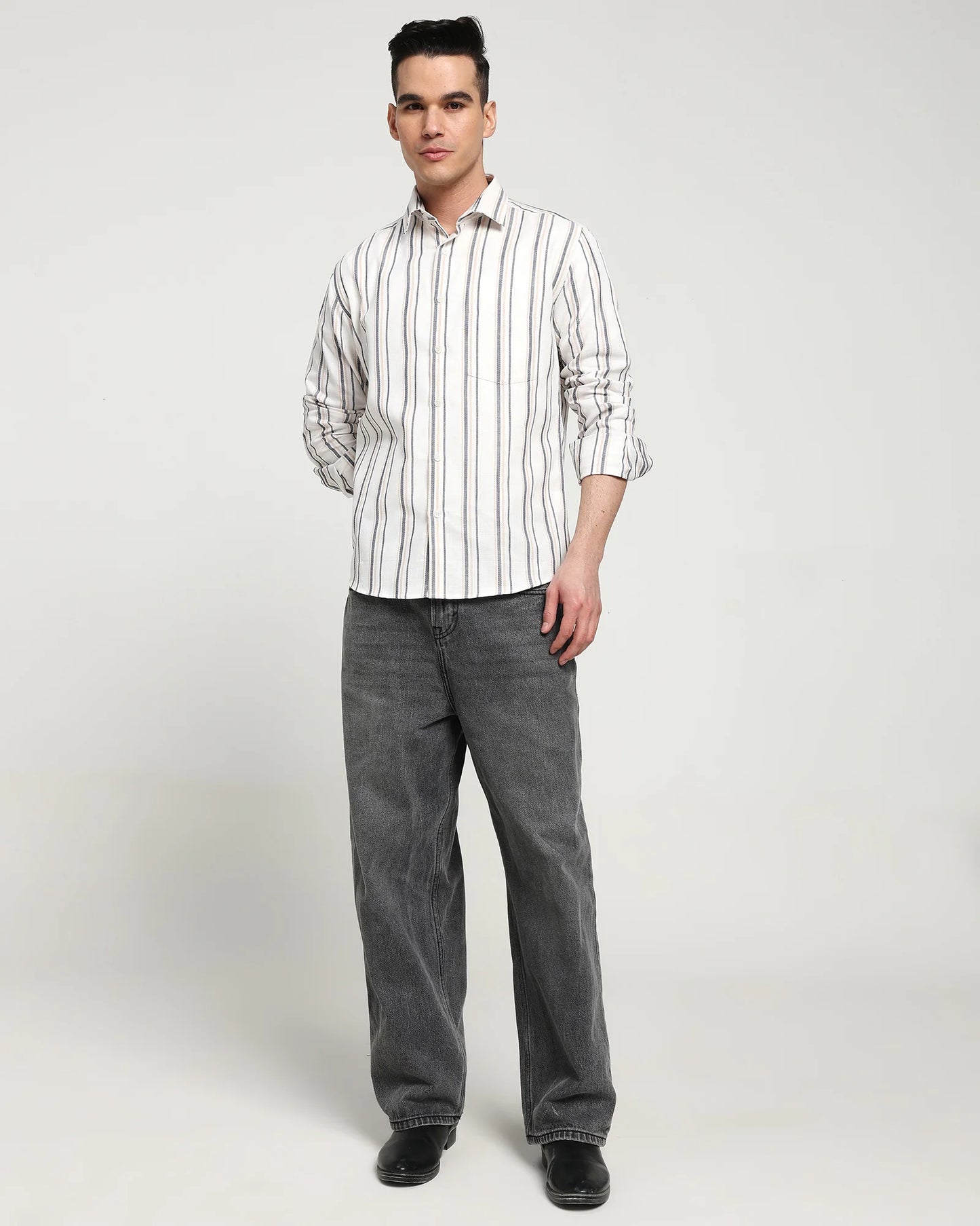 Weston Multi-Stripe Dobby Shirt